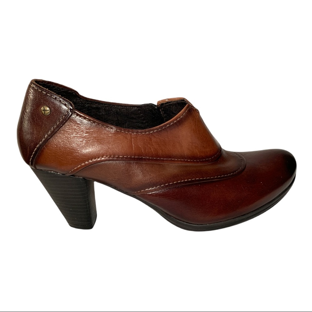 Pikolinos 💯% Leather Maryjane Closed Toed Heel Shoes